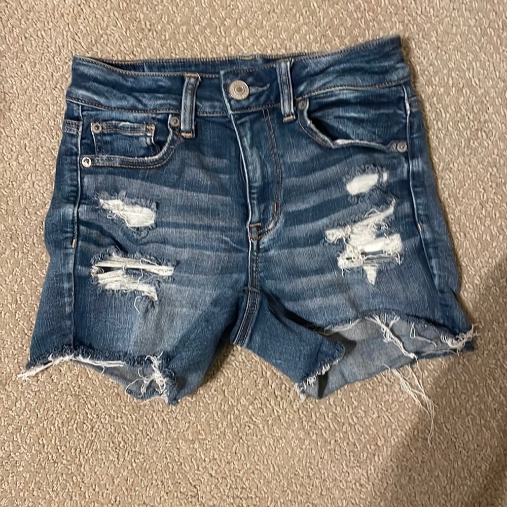 american eagle jean shorts